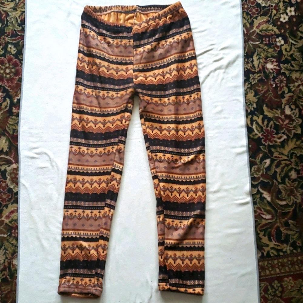 Fleece leggings